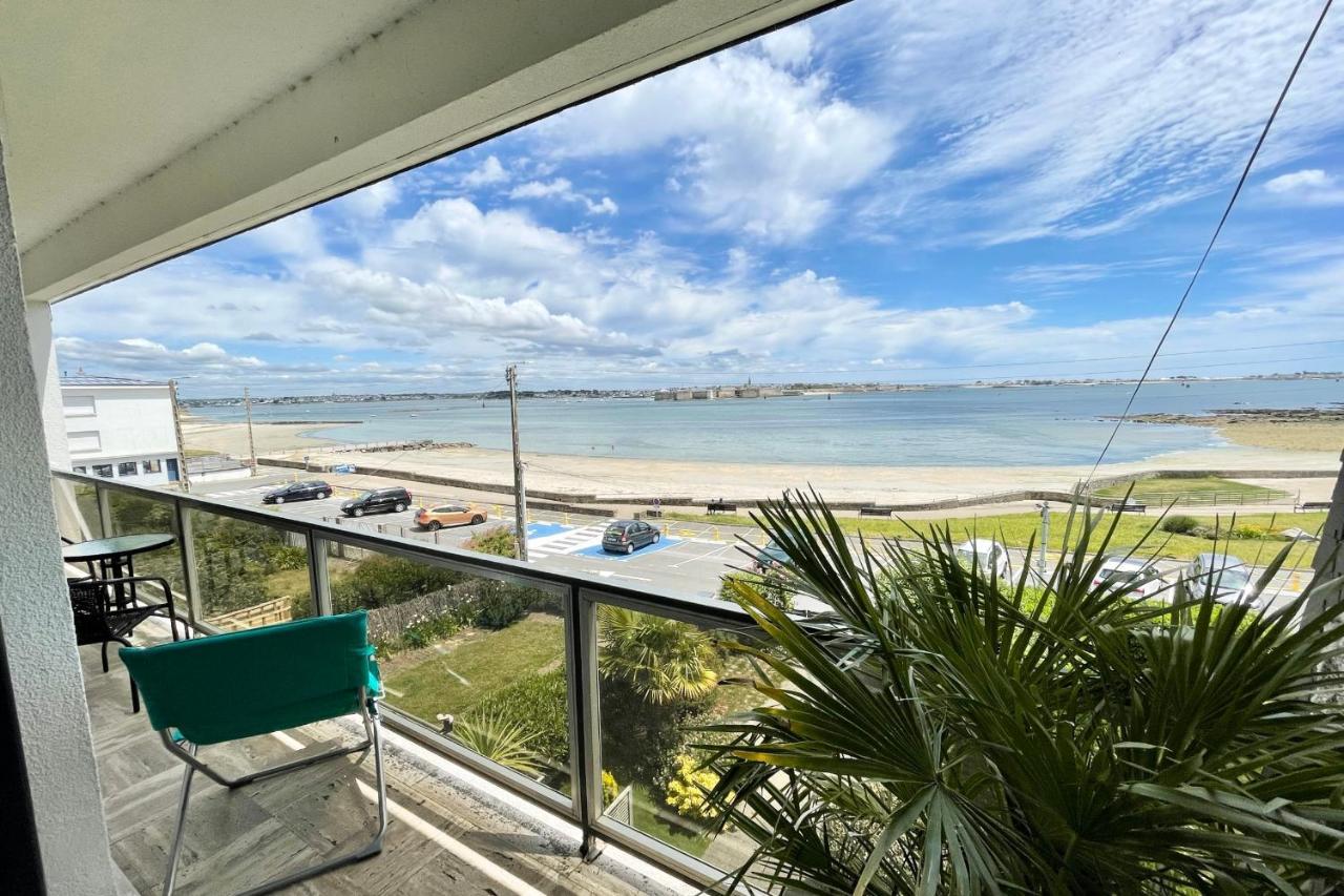 Luxury T3 Standing 2 - Vue Mer Exceptionnelle 180 Larmor-Plage Exterior foto