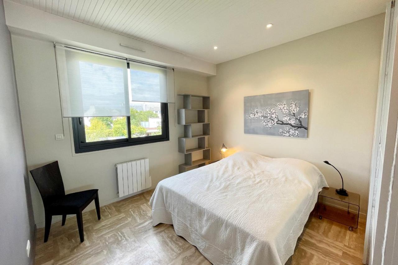 Luxury T3 Standing 2 - Vue Mer Exceptionnelle 180 Larmor-Plage Exterior foto